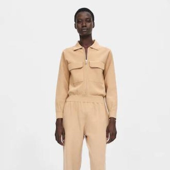 Knit Boiler-Style Jumpsuit - Picture 3 of 3